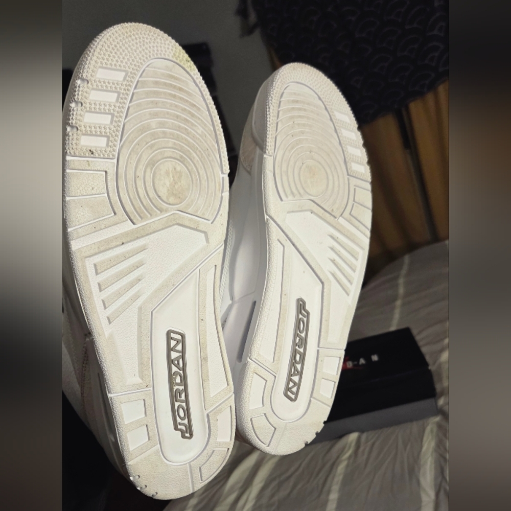Jordan 3 Pure Money Mens 10.5 $200.00 Like New Absolutely Crispy!!! - Picture 8 of 9